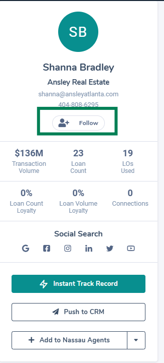 follow an agent